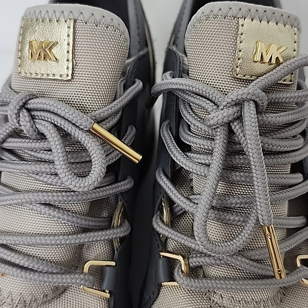 Michael Kors MK Womens Shoes Sneakers Gary Wedge Size 8 M‎